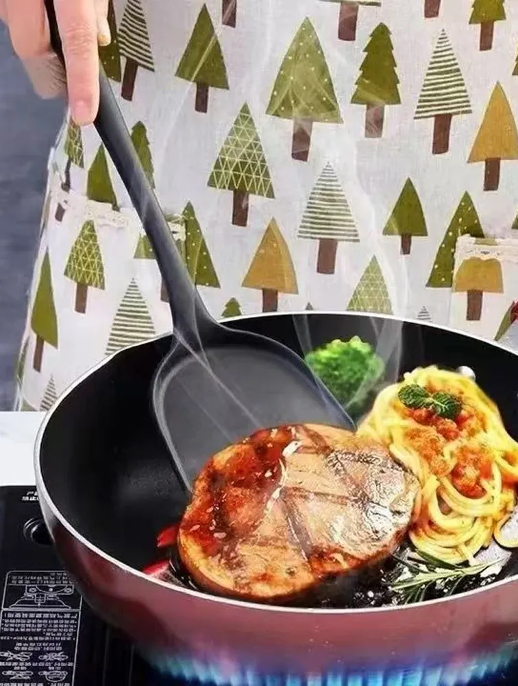 Spatule de cuisine en silicone, élégante et pratique