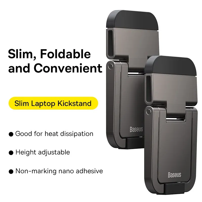 Baseus Support d'ordinateur portable en aluminium pour MacBook et Xiaomi 6