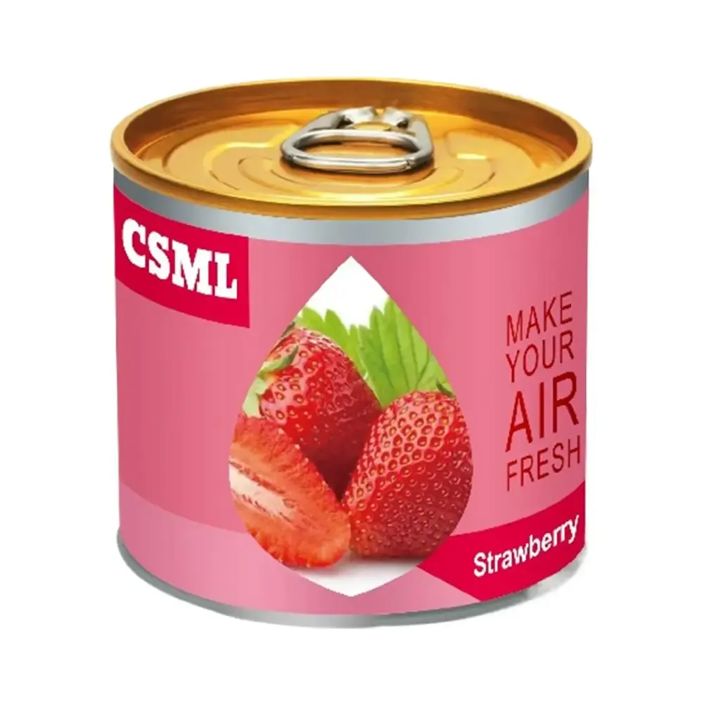 Désodorisant solide bio parfum chewing-gum en boîte pour voiture et maison, longue durée 8