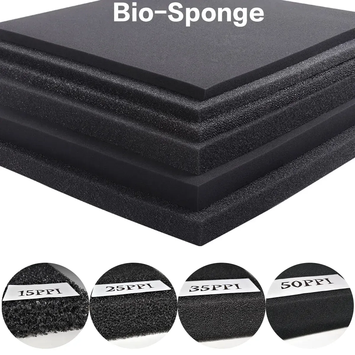 Éponge filtrante biochimique pour aquarium - Image 1