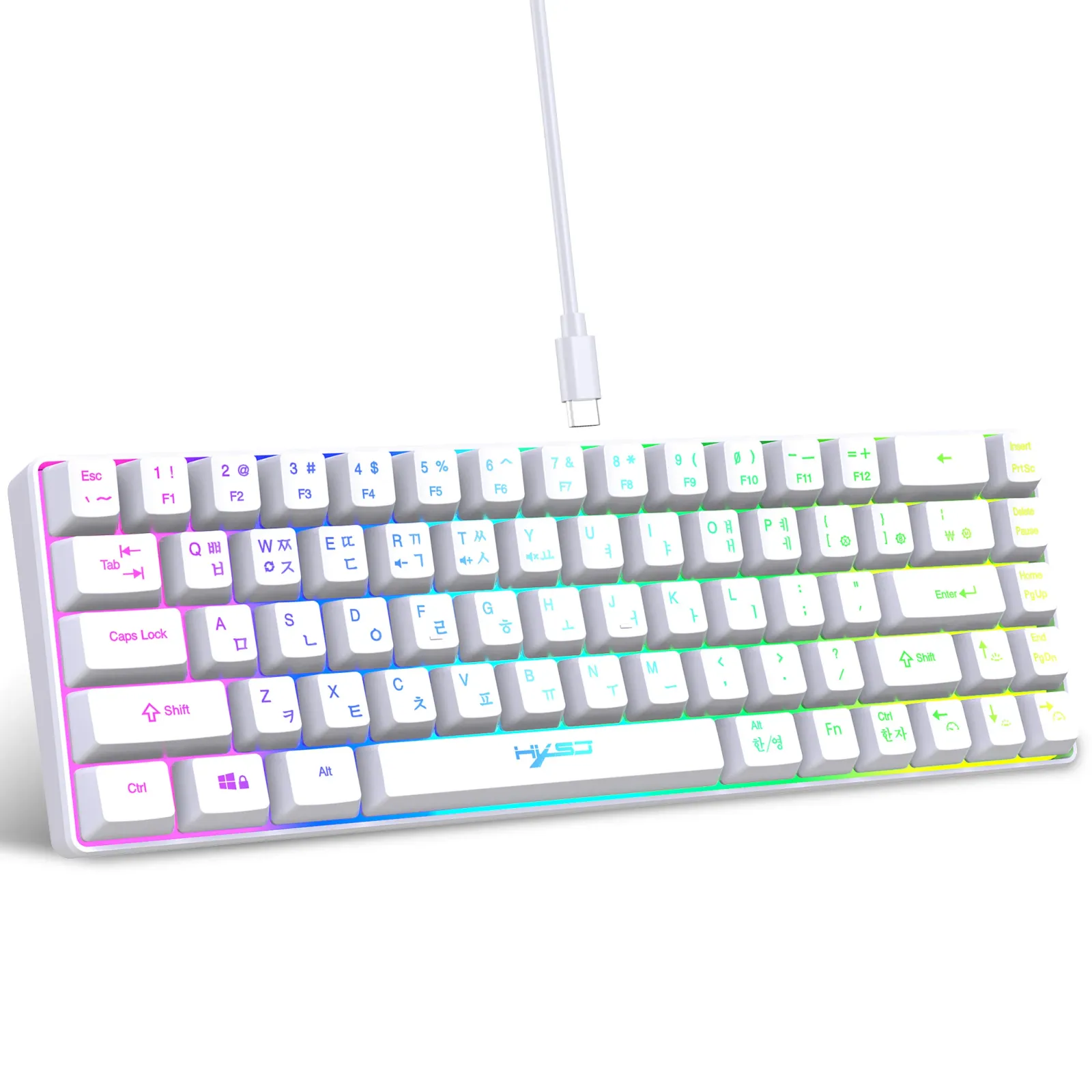 Détail de l'éclairage du clavier