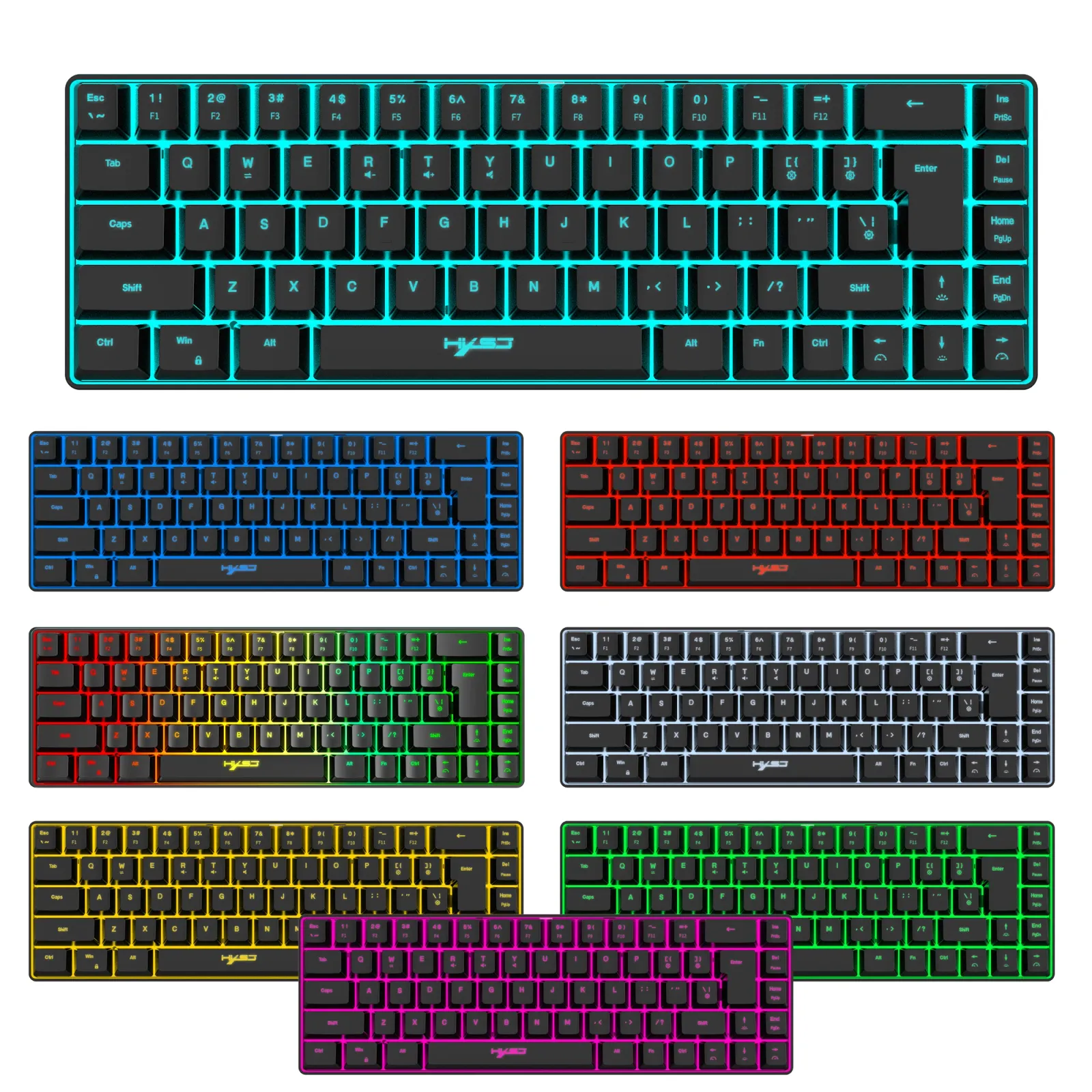 Clavier de jeu lumineux