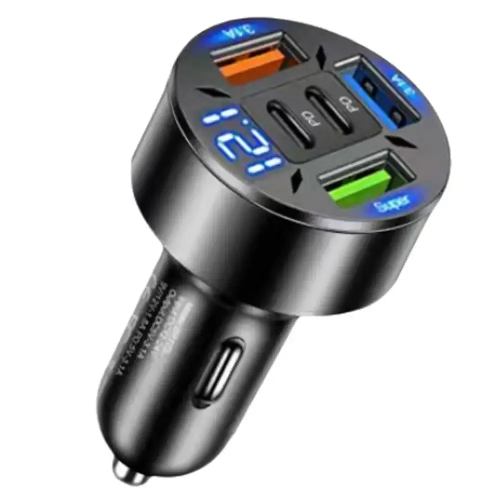 Chargeur de voiture à affichage numérique, détail de l'affichage