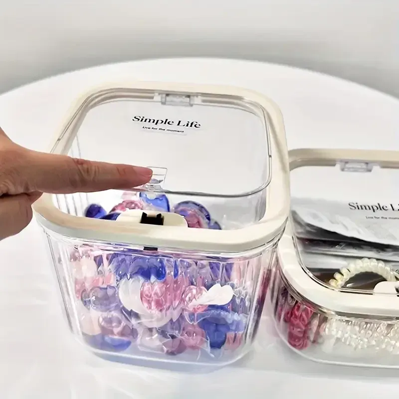 Boîte de rangement, mise en valeur des détails
