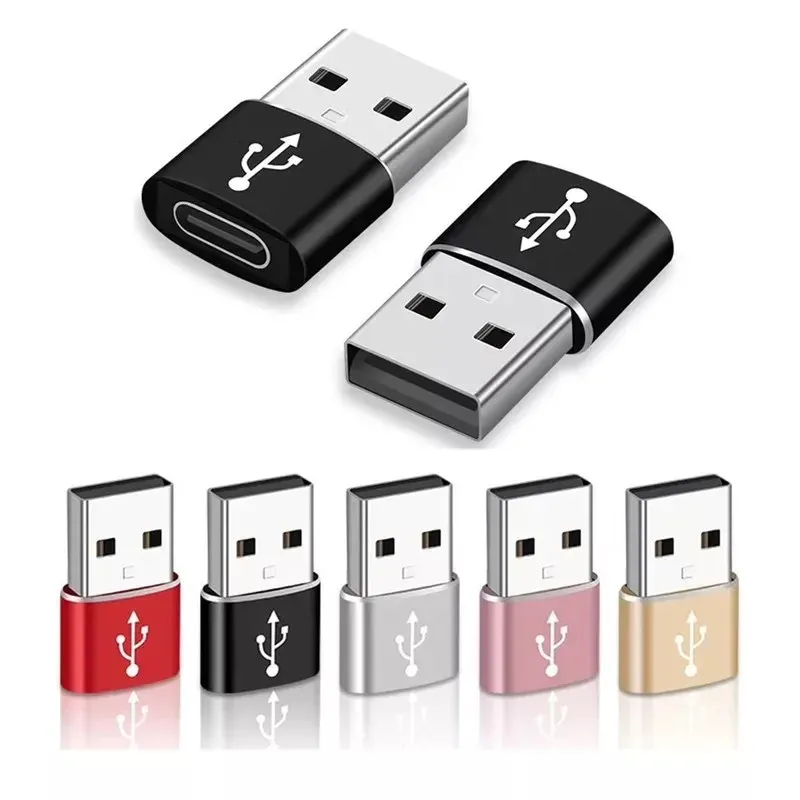 Adaptateur USB 3.0 vers USB-C 3.1, USB Type-C femelle vers USB Type-A mâle, charge rapide et synchronisation des données, convertisseur OTG