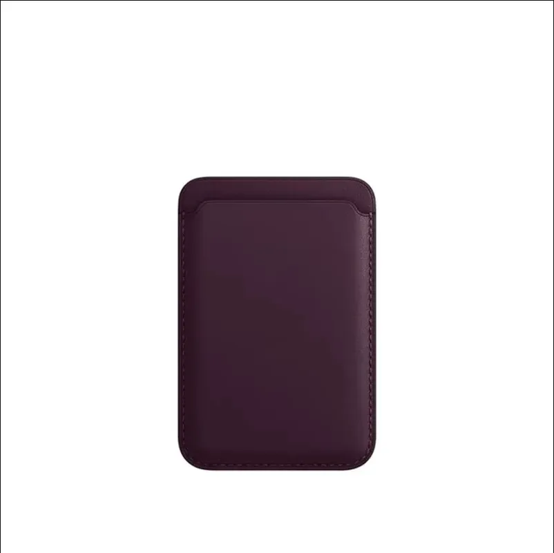 Étui portefeuille magnétique en cuir avec porte-cartes et compatibilité MagSafe 19