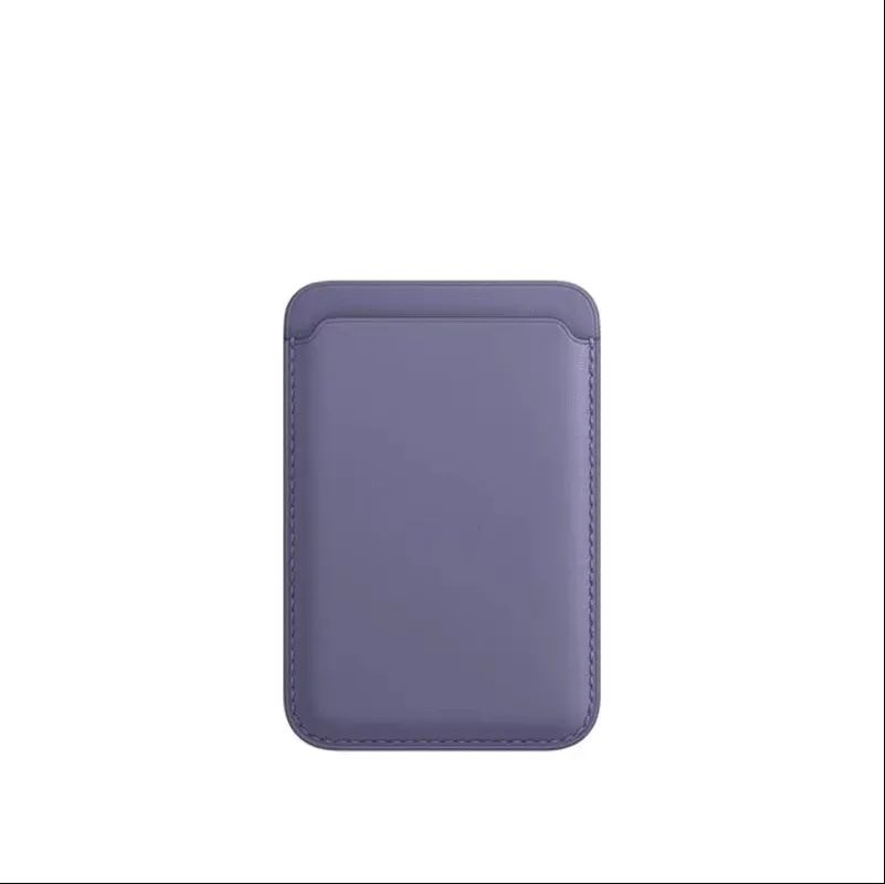 Étui portefeuille magnétique en cuir avec porte-cartes et compatibilité MagSafe 12