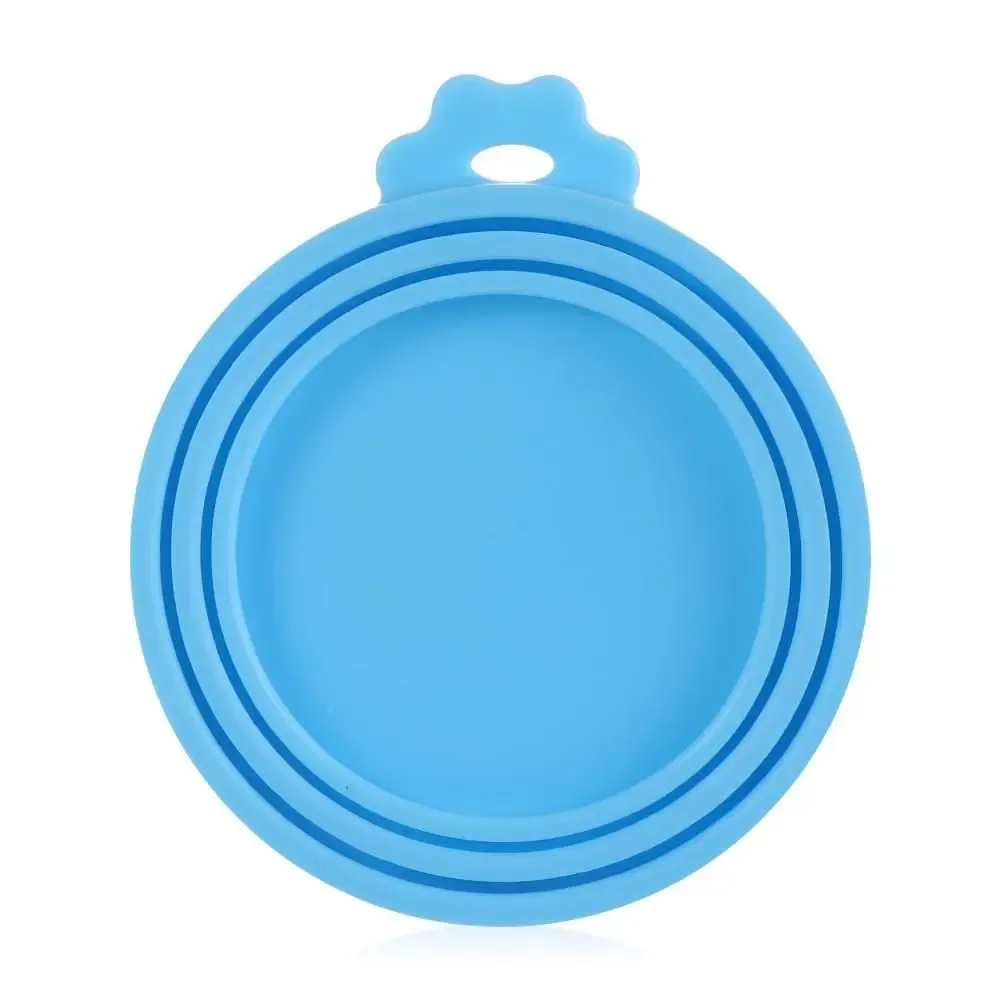Couvercle silicone 3 en 1 réutilisable pour boîtes de conserve, qualité alimentaire 3