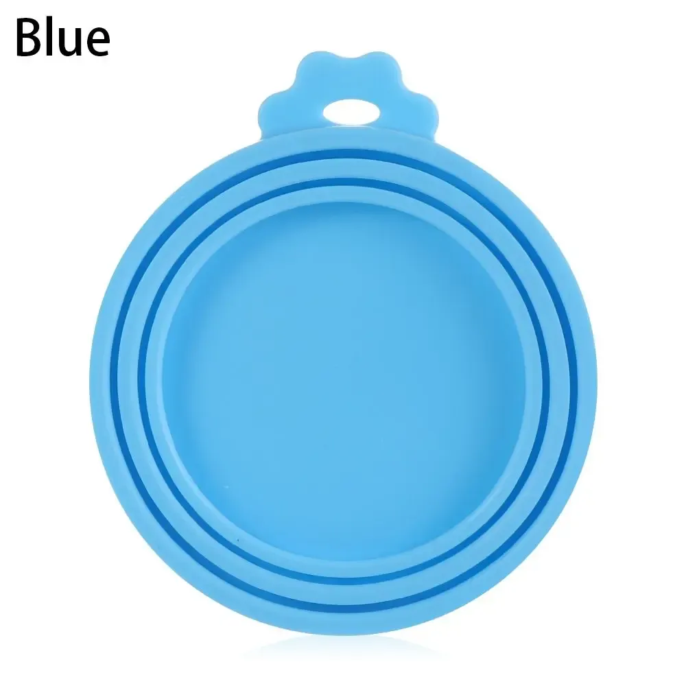 Couvercle silicone 3 en 1 réutilisable pour boîtes de conserve, qualité alimentaire 7