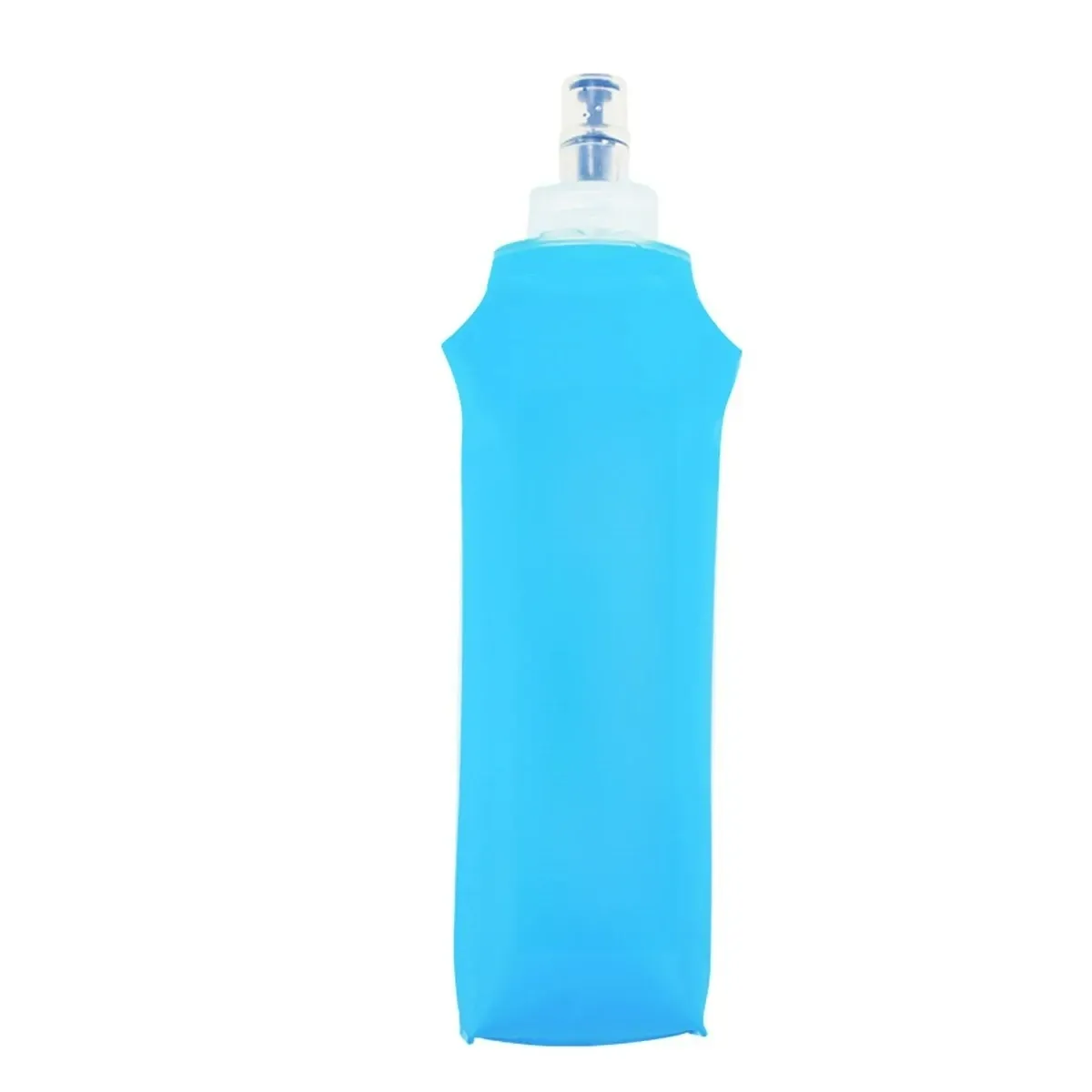 Bouteille d'eau pliable en silicone avec valve à morsure, idéale pour les voyages, le camping, la randonnée et la course à pied 14