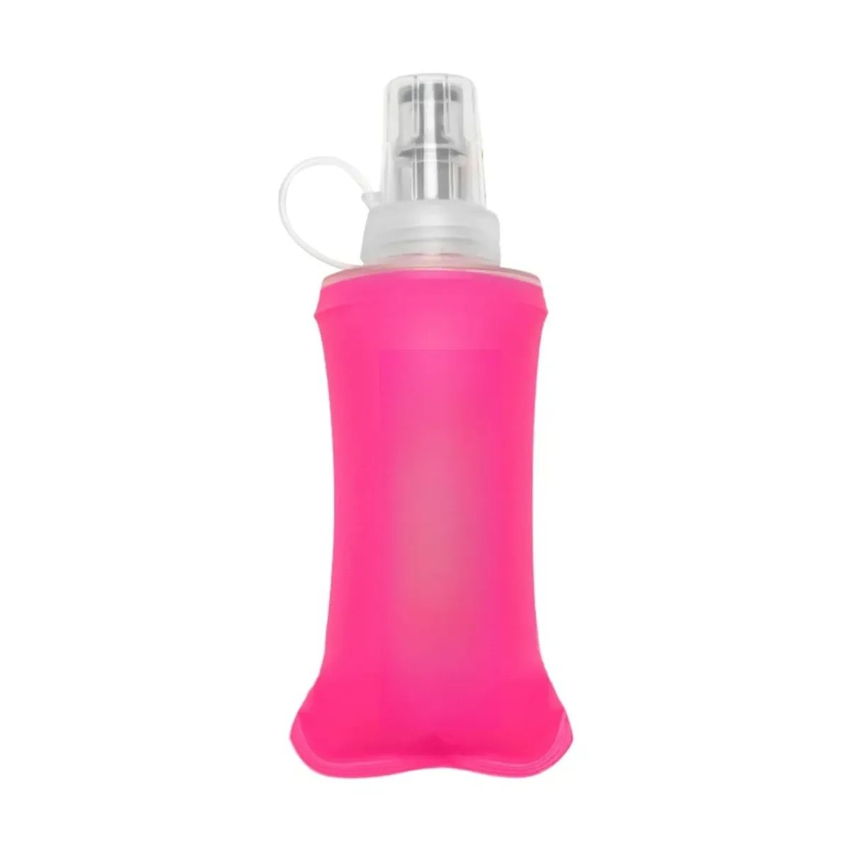 Bouteille d'eau pliable en silicone avec valve à morsure, idéale pour les voyages, le camping, la randonnée et la course à pied 9