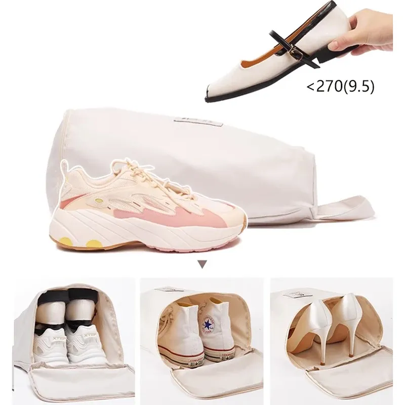 Sac de voyage étanche et portable pour chaussures 5
