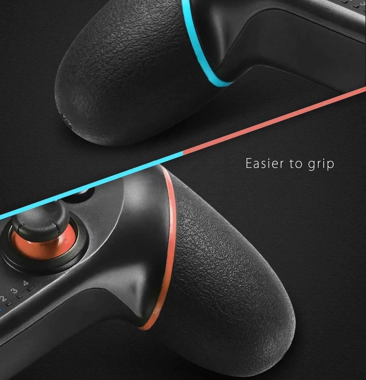 Manette de jeu sans fil STORM WYRM avec fonctions Turbo et double vibration réglable pour Switch / Switch Lite / Switch OLED 5