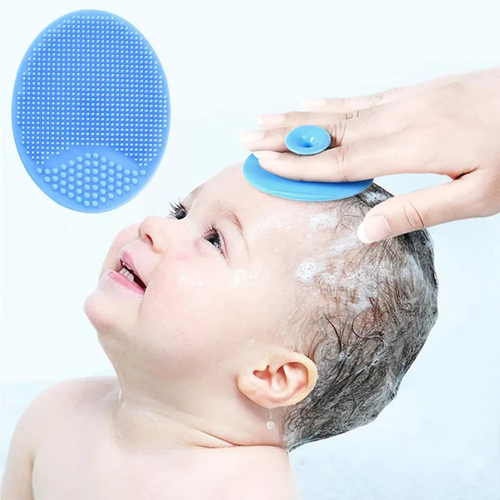 Brosse de bain en silicone, usage au quotidien