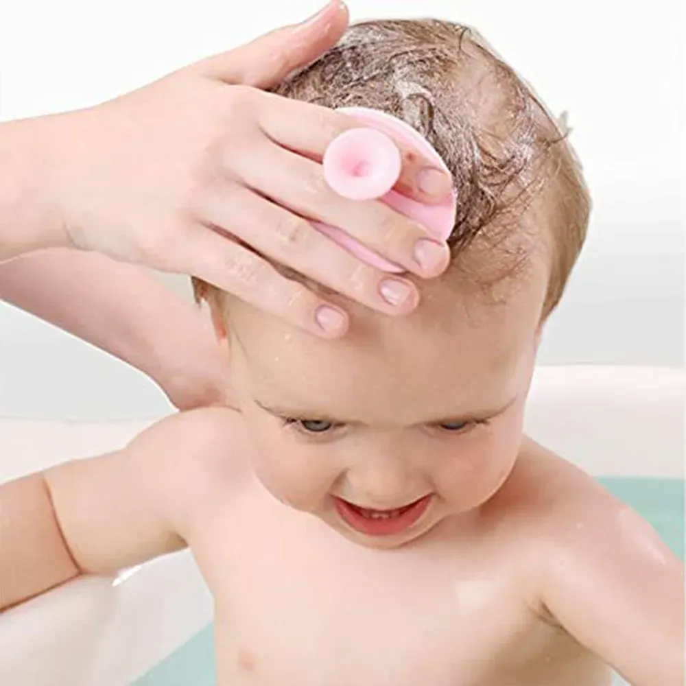 Brosse de bain en silicone, idée cadeau pour bébé
