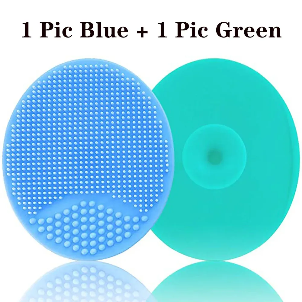 Brosse de bain en silicone pour bébé, brosse exfoliante et de massage pour le cuir chevelu et le corps 7