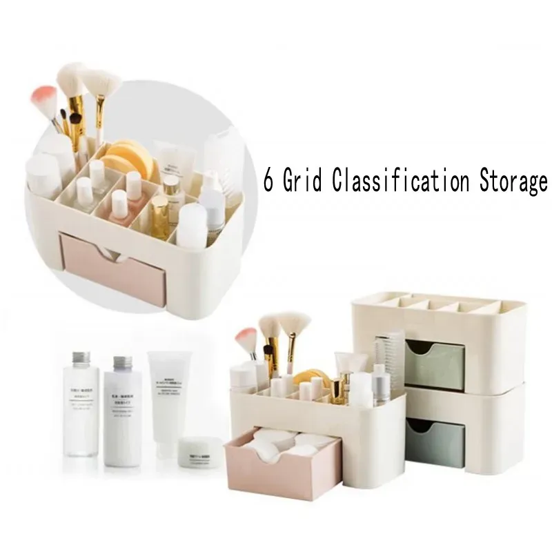 Organisateur de maquillage, vue de détail
