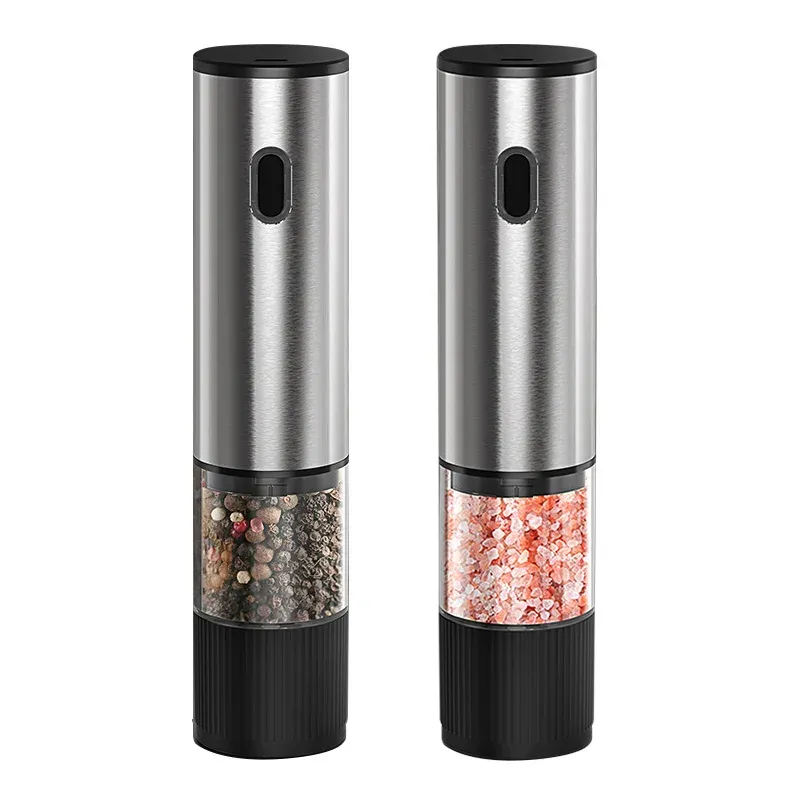 Moulin à sel et à poivre électrique automatique, rechargeable, à mouture réglable, ustensile de cuisine 7