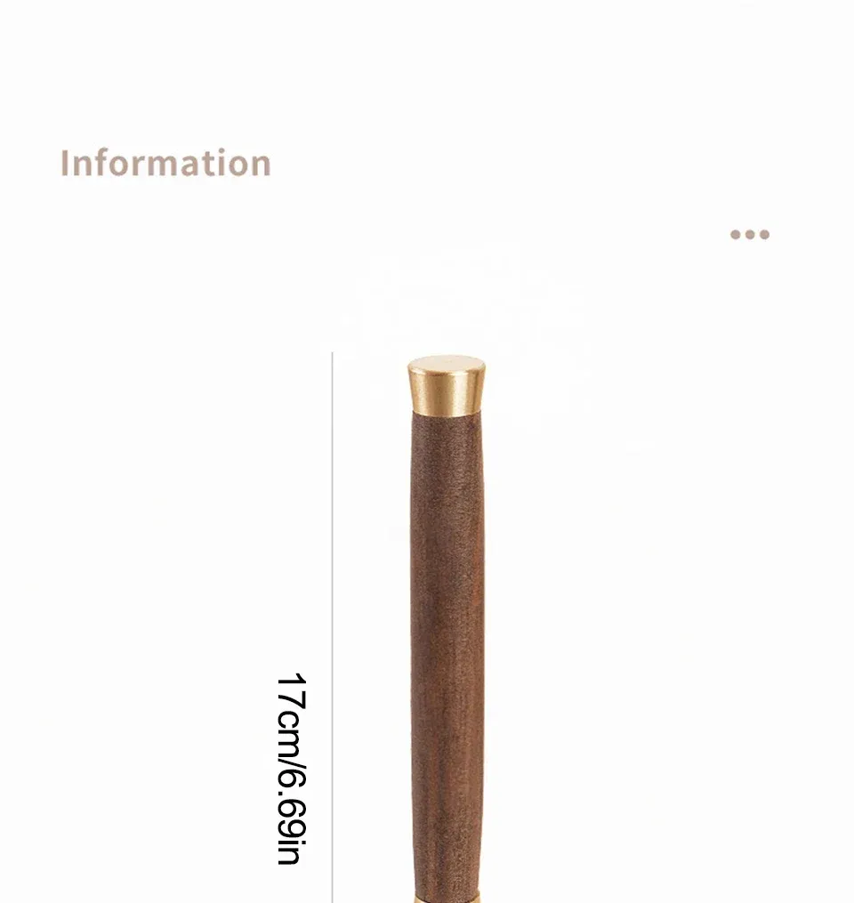 Brosse à café, présentation de la finition