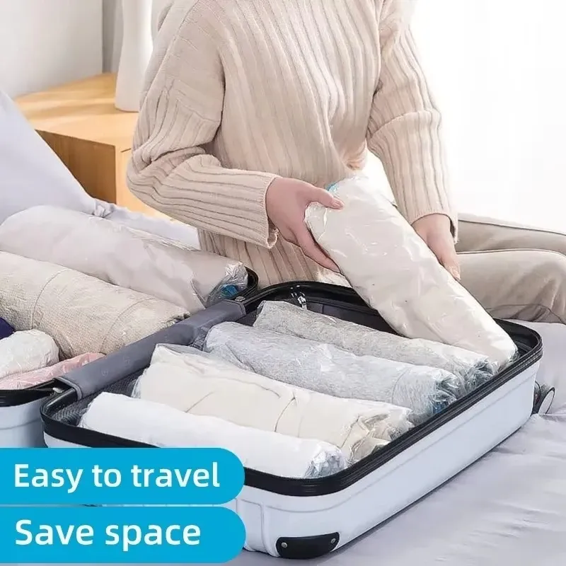 Sacs de compression enroulables pour valise