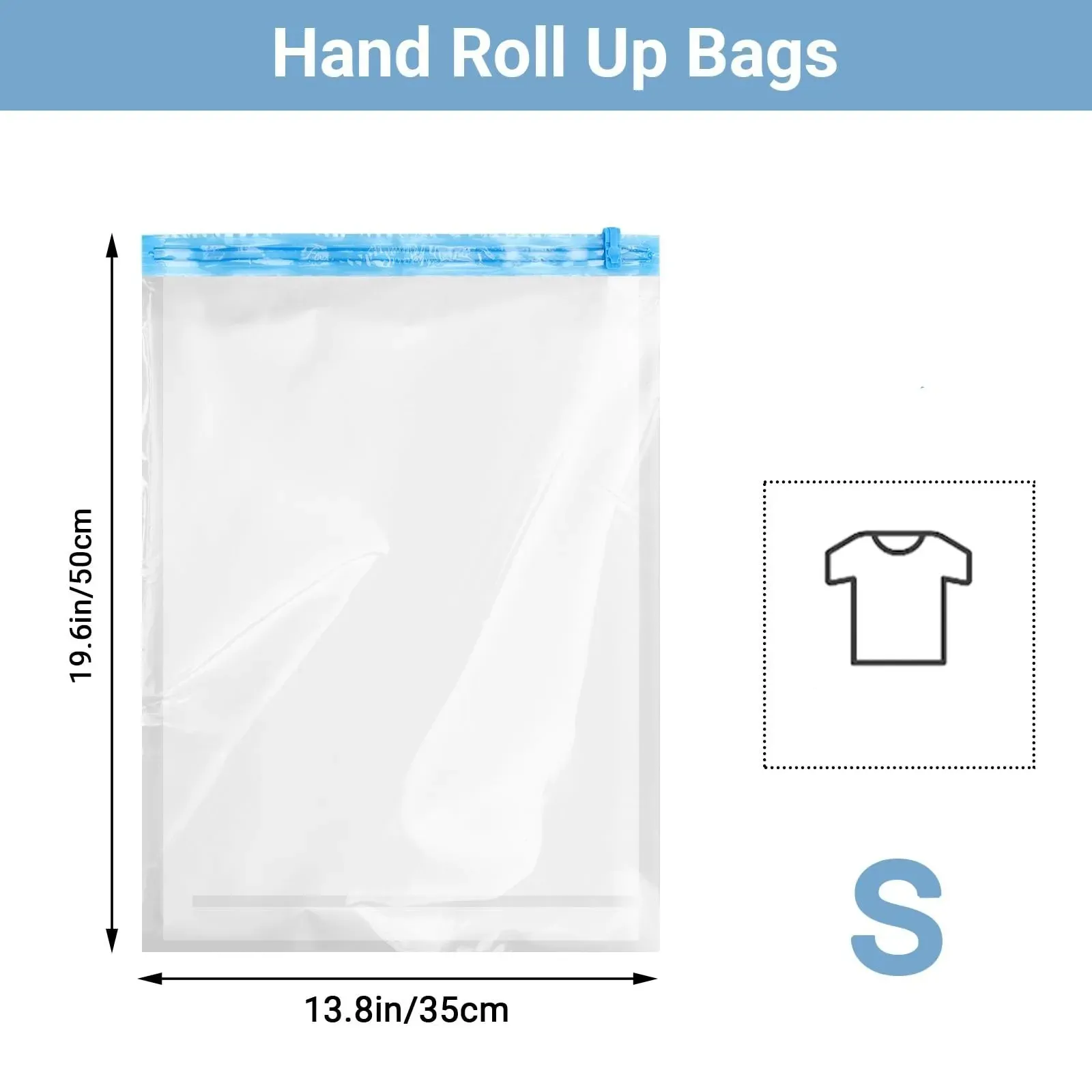 Sacs de rangement compressibles et réutilisables pour voyage 8