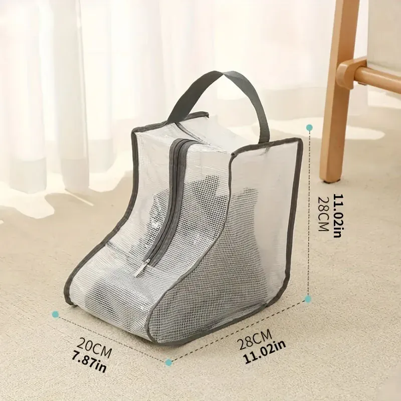 Sac de rangement portable pour bottes, imperméable et anti-poussière, idéal pour le voyage et la maison 7