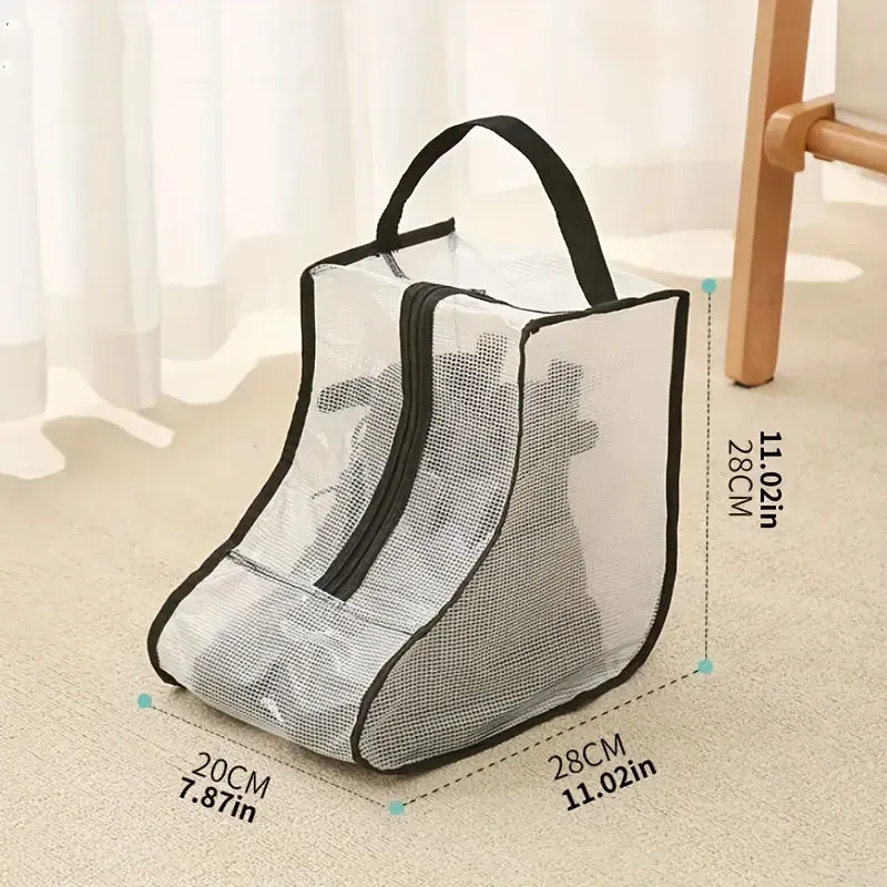 Sac de rangement portable pour bottes, imperméable et anti-poussière, idéal pour le voyage et la maison 10
