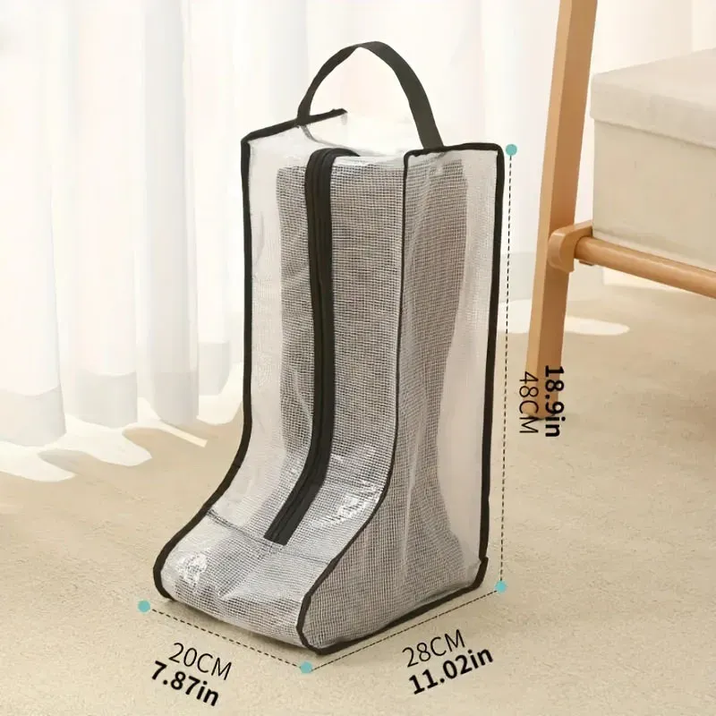 Sac de rangement portable pour bottes, imperméable et anti-poussière, idéal pour le voyage et la maison 8