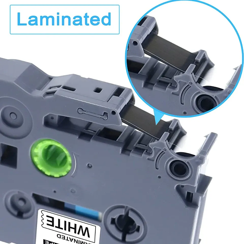 Ruban laminé TZE compatible Brother P-touch