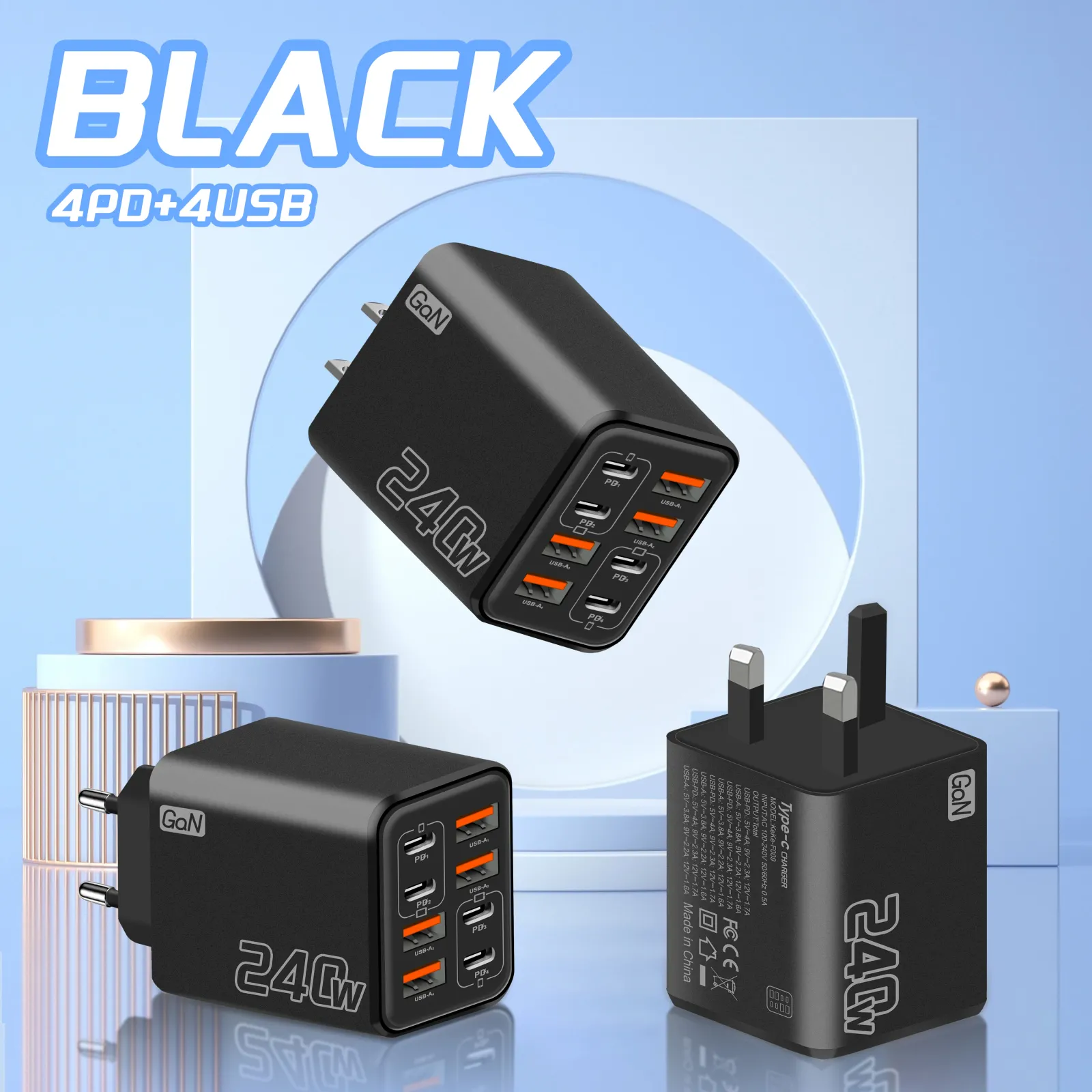 Détail du design du chargeur