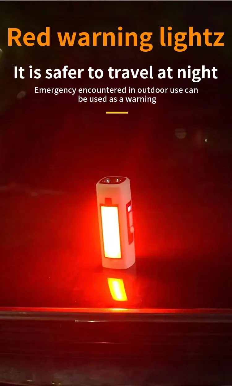 Lampe de camping pliée et compacte