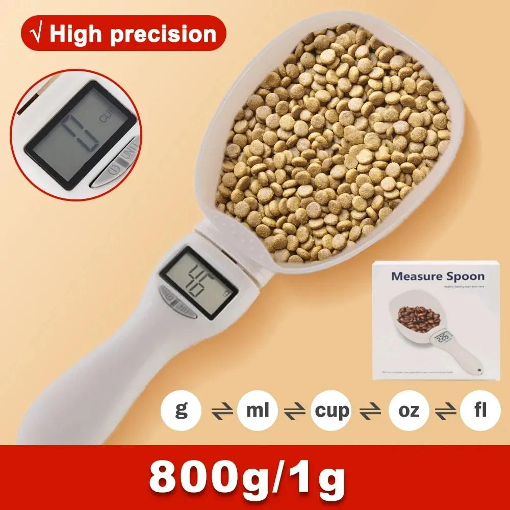 Balance électronique pour aliments de compagnie, vue d'ensemble