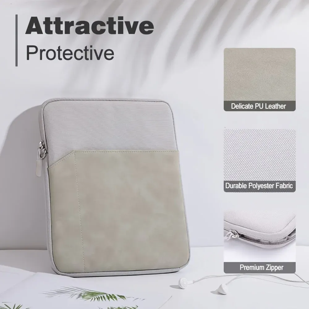 Housse de transport pour tablette 11 à 13 pouces avec pochette de rangement 2