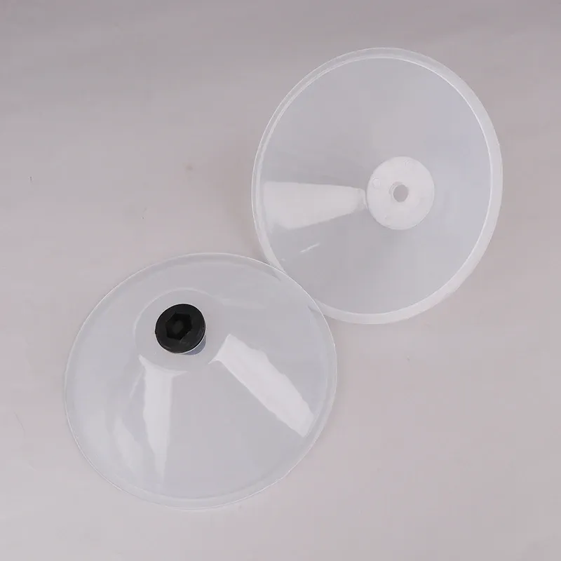 Détail de la matière transparente en PVC