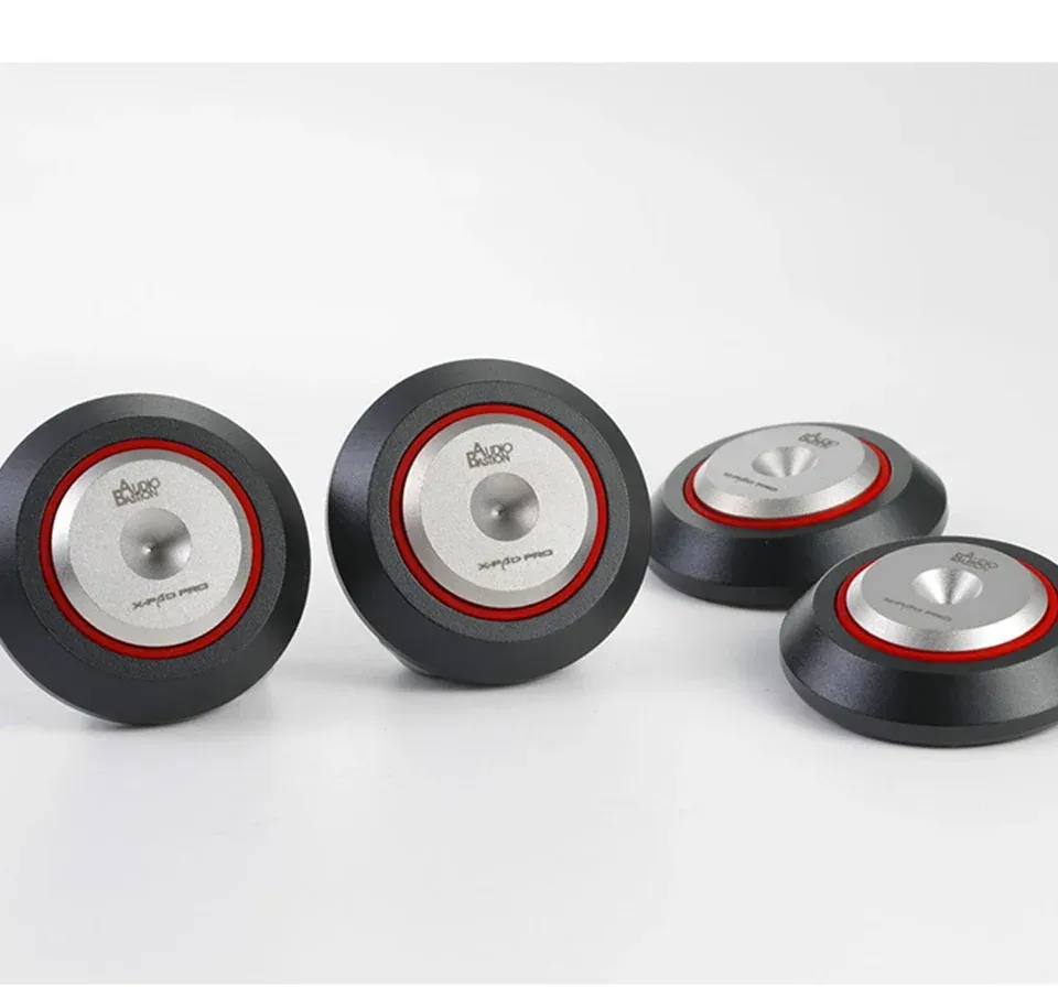 Support d'isolation x-pad PRO à billes de céramique pour amplificateur, DAC et lecteur CD Hi-Fi - Image 1
