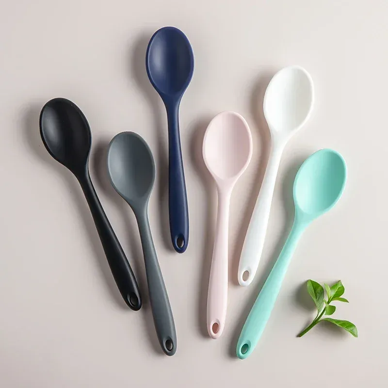 Cuillères en silicone, utilisation au quotidien