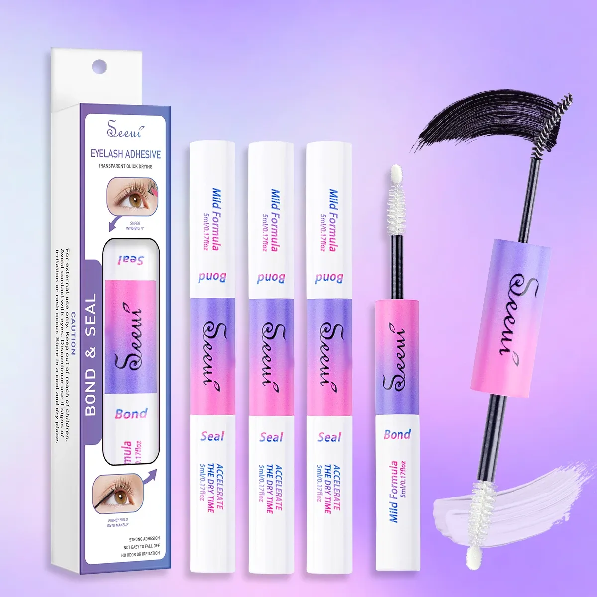 Colle et joint pour grappes de cils, tenue forte et durable 8