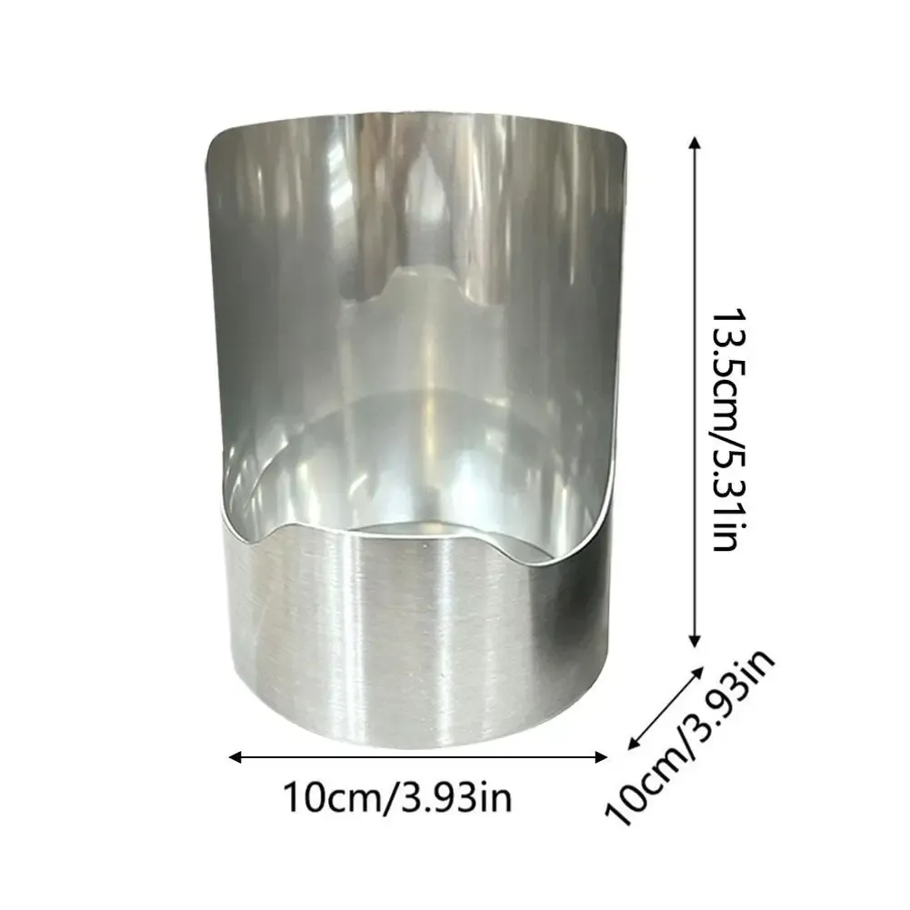 Support 2-en-1 en acier inoxydable pour couvercles et ustensiles de cuisine, organisateur polyvalent pour cuillères, louches et ustensiles de découpe 6