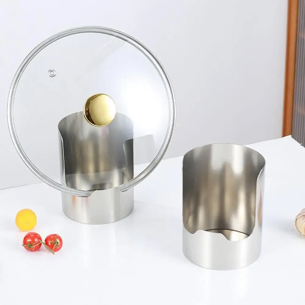 Organisation de cuisine avec support en acier inoxydable