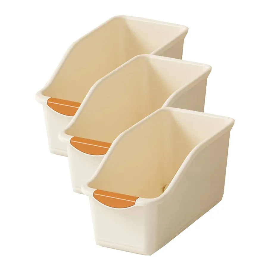 Organisateur sous évier en plastique à roulettes, bacs de rangement pour bouteilles, panier coulissant pour armoire de cuisine, lot de 2 ou 3 pièces 10
