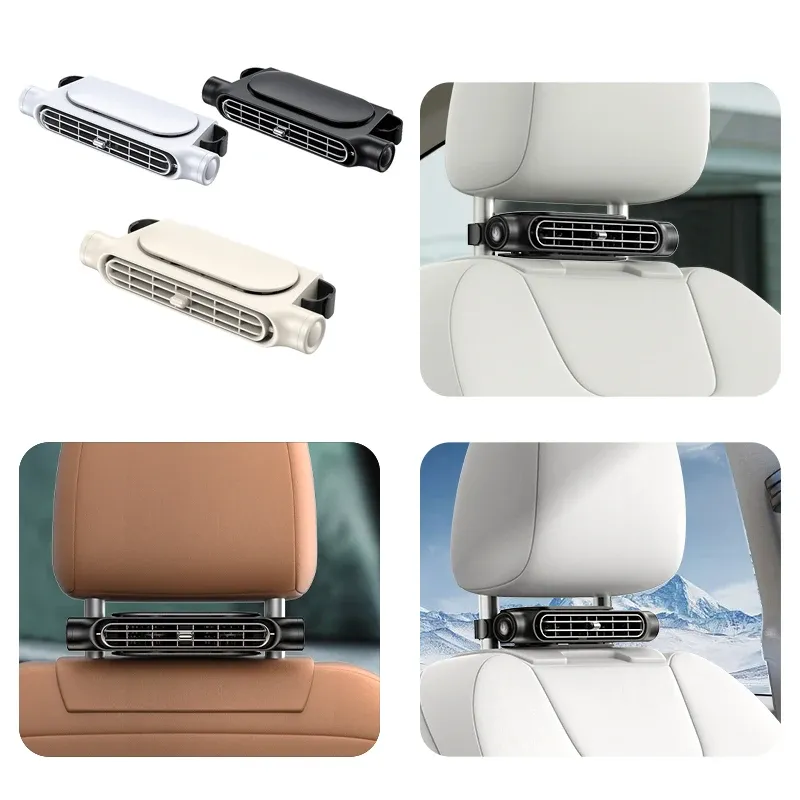 Ventilateur de refroidissement portable pour siège de voiture, alimentation USB