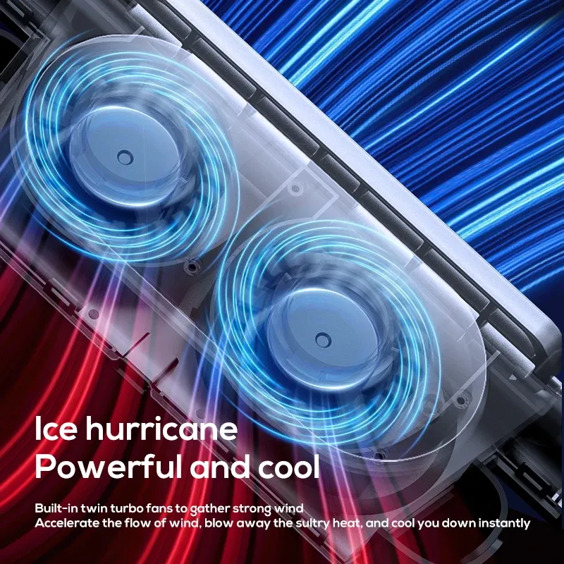 Ventilateur de refroidissement portable pour siège de voiture, alimentation USB 4