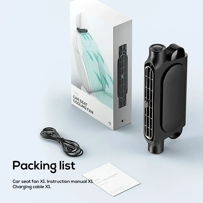 Ventilateur de siège arrière pour véhicules variés