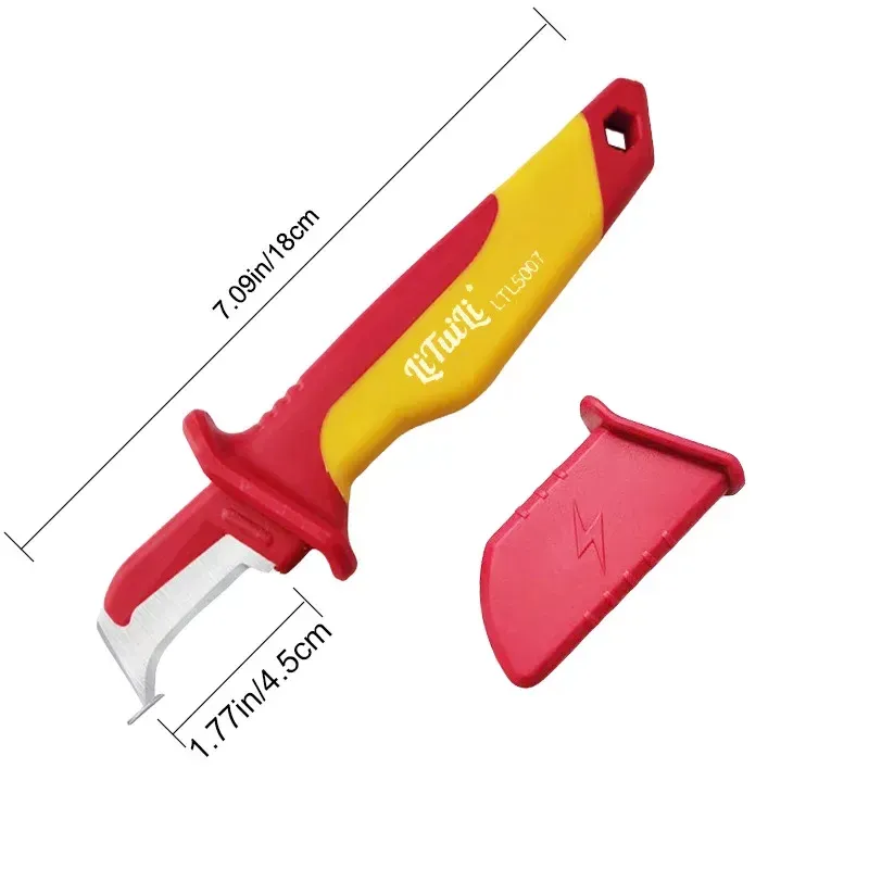 Couteau d'électricien finition détaillée