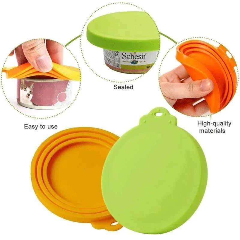 Finition soignée du couvercle en silicone