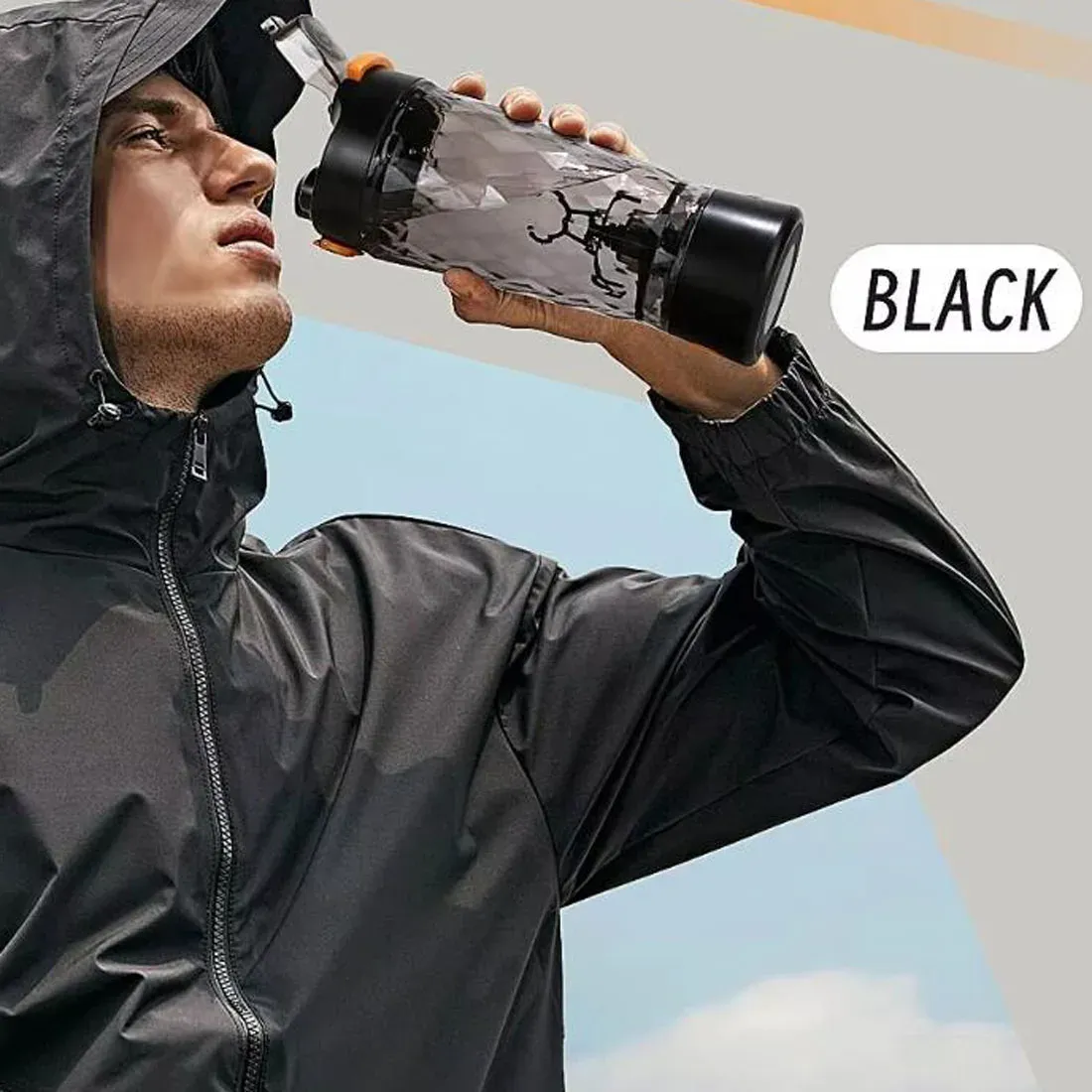 Shaker électrique automatique 650 ml pour protéines, mélangeur portable pour la salle de sport et l'extérieur 6