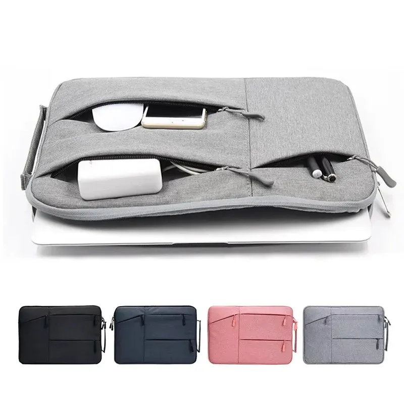 Housse étanche pour ordinateur portable 12 à 16 pouces (MacBook Air/Pro, Lenovo), sacoche porte-documents