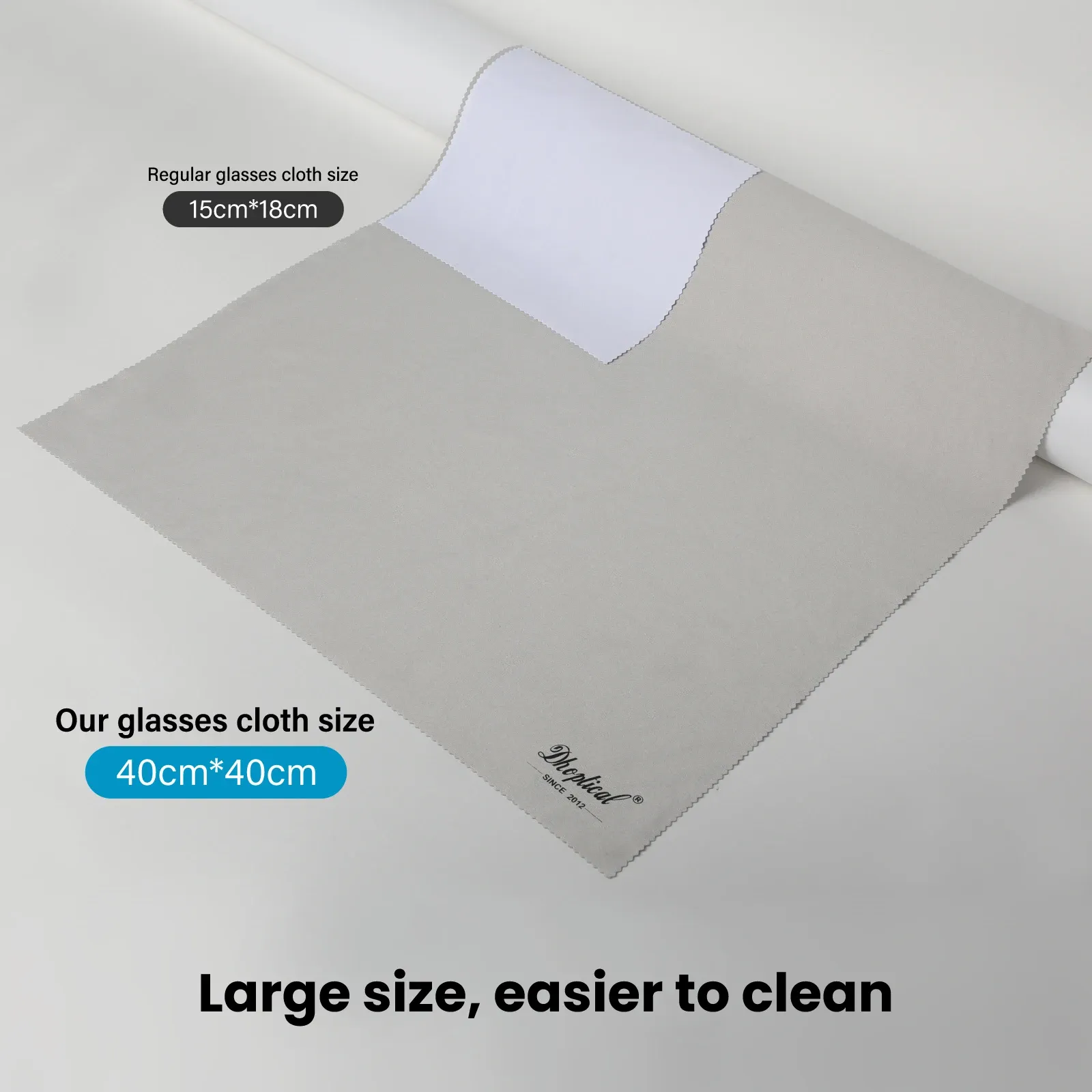 Chiffon microfibre pour nettoyage délicat