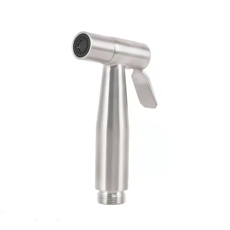 Robinet de bidet noir avec pulvérisateur à main en acier inoxydable, ensemble de bidet autonettoyant pour salle de bains 9