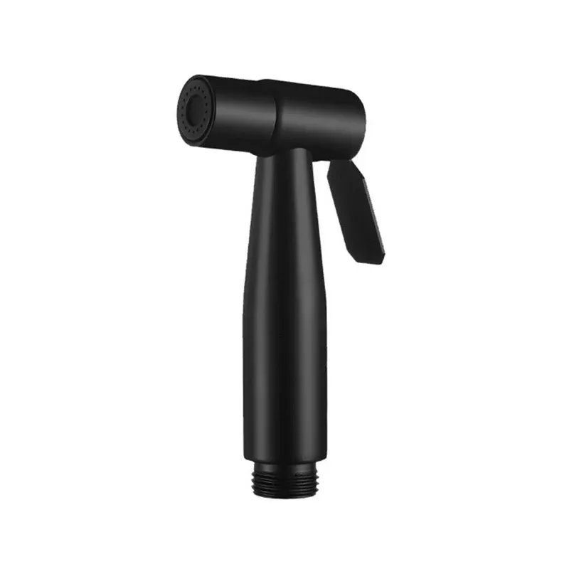 Robinet de bidet noir avec pulvérisateur à main en acier inoxydable, ensemble de bidet autonettoyant pour salle de bains 8